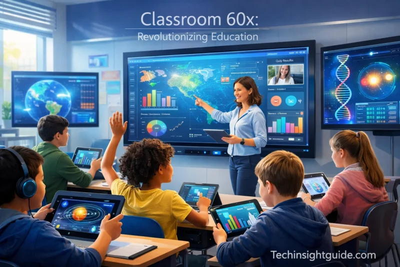 Classroom 60x: Revolutionizing Education for a Smarter Future