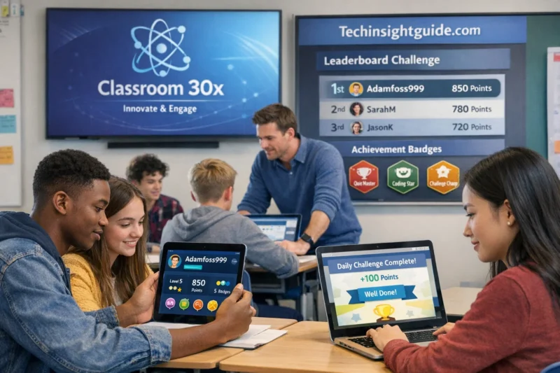 Classroom 30x: The Future of Interactive Learning