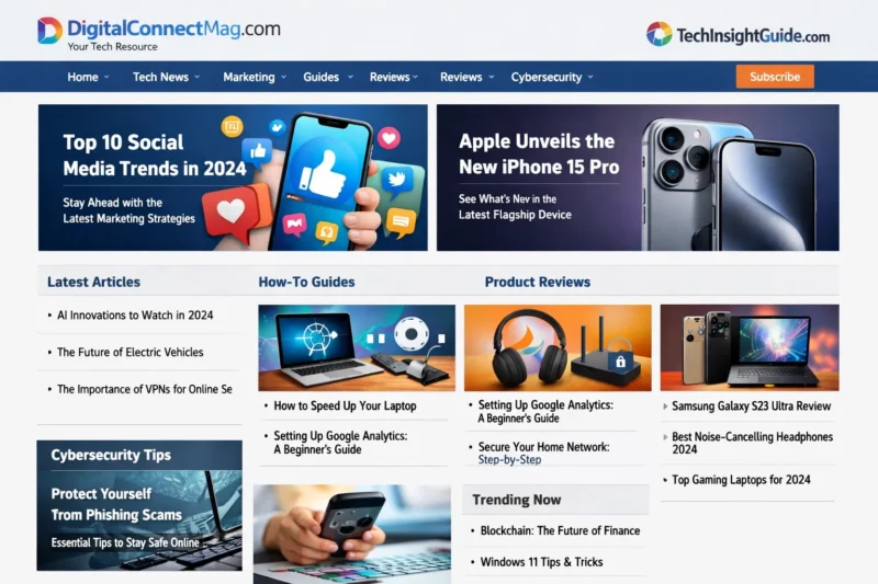 Explore DigitalConnectMag.com: Your Ultimate Tech Guide