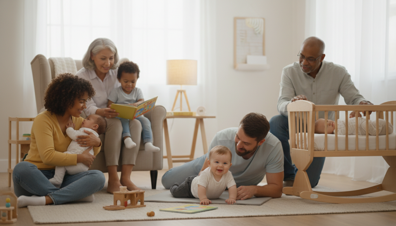 People and Baby