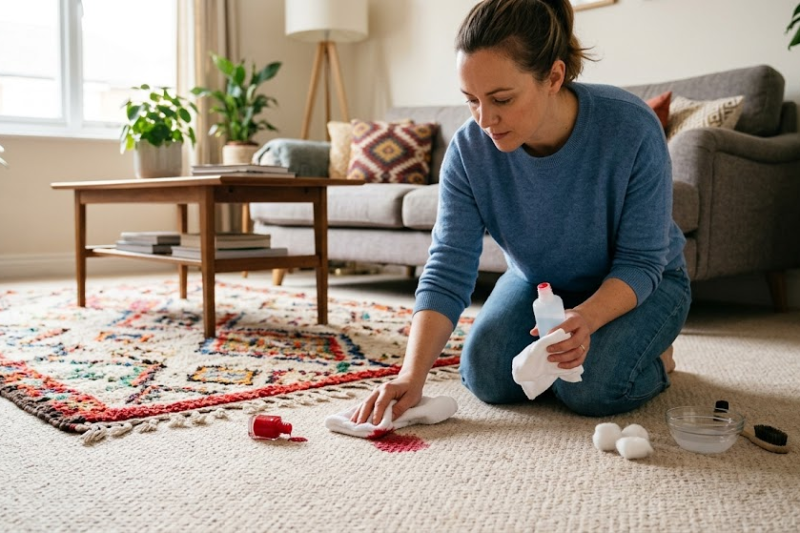 How Can You Get Nail Polish Out of Carpet